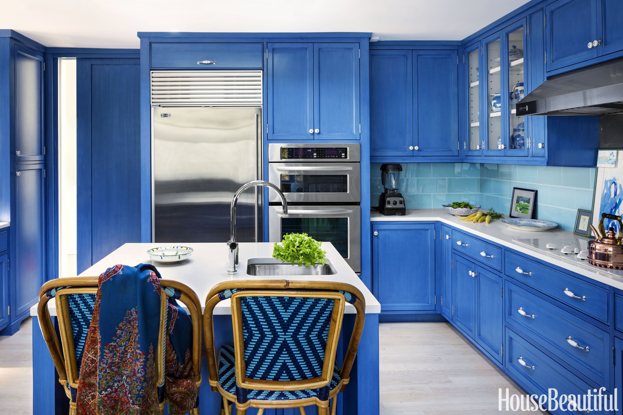 Blue Kitchen Decoration