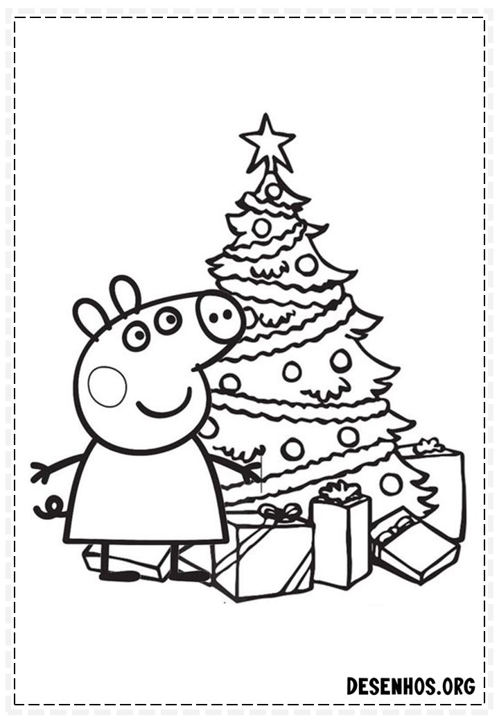 Desenhos de Natal para Colorir