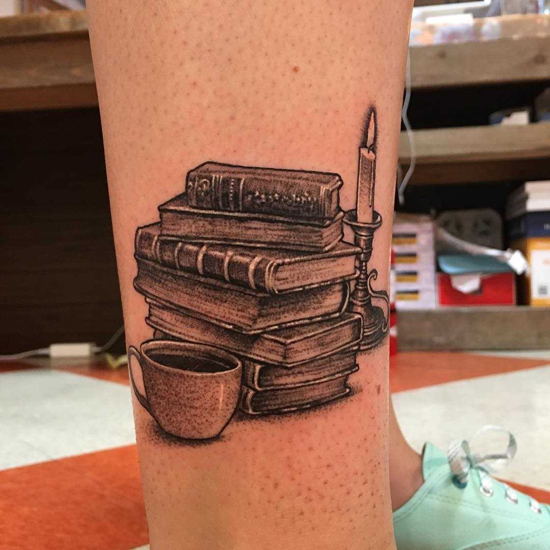 Tatuagem De Livros