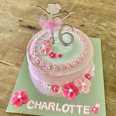 Ballerina Decorated Cake