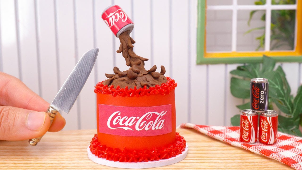 Coca Cola decorated cake