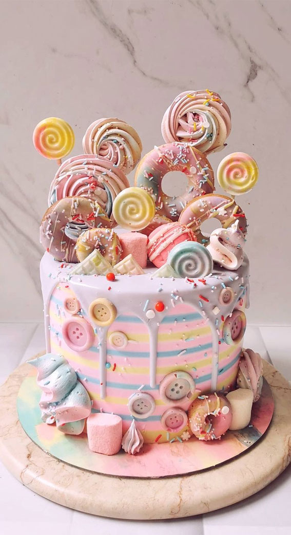 Sweet Decorated Cake