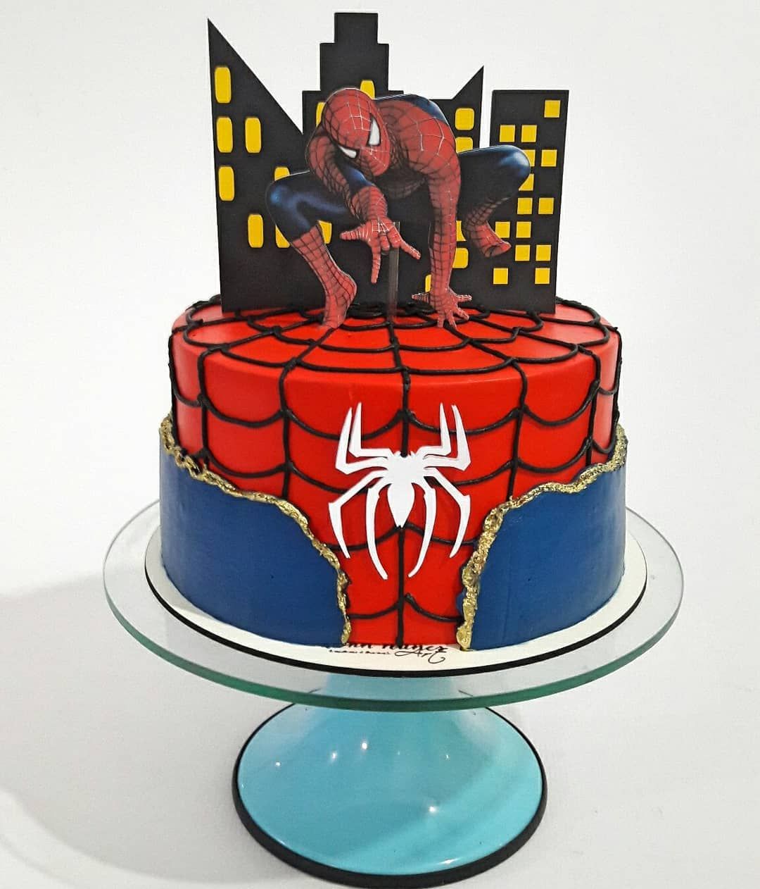 Bolo Decorado Homem Aranha