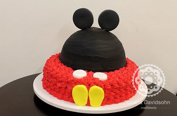 Bolo Decorado Mickey