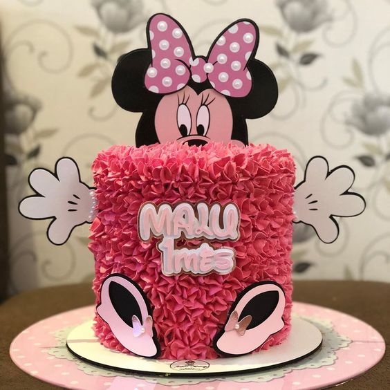 Bolo Decorado Minnie