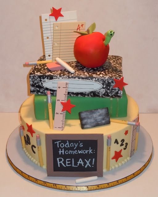 Pedagogy Decorated Cake