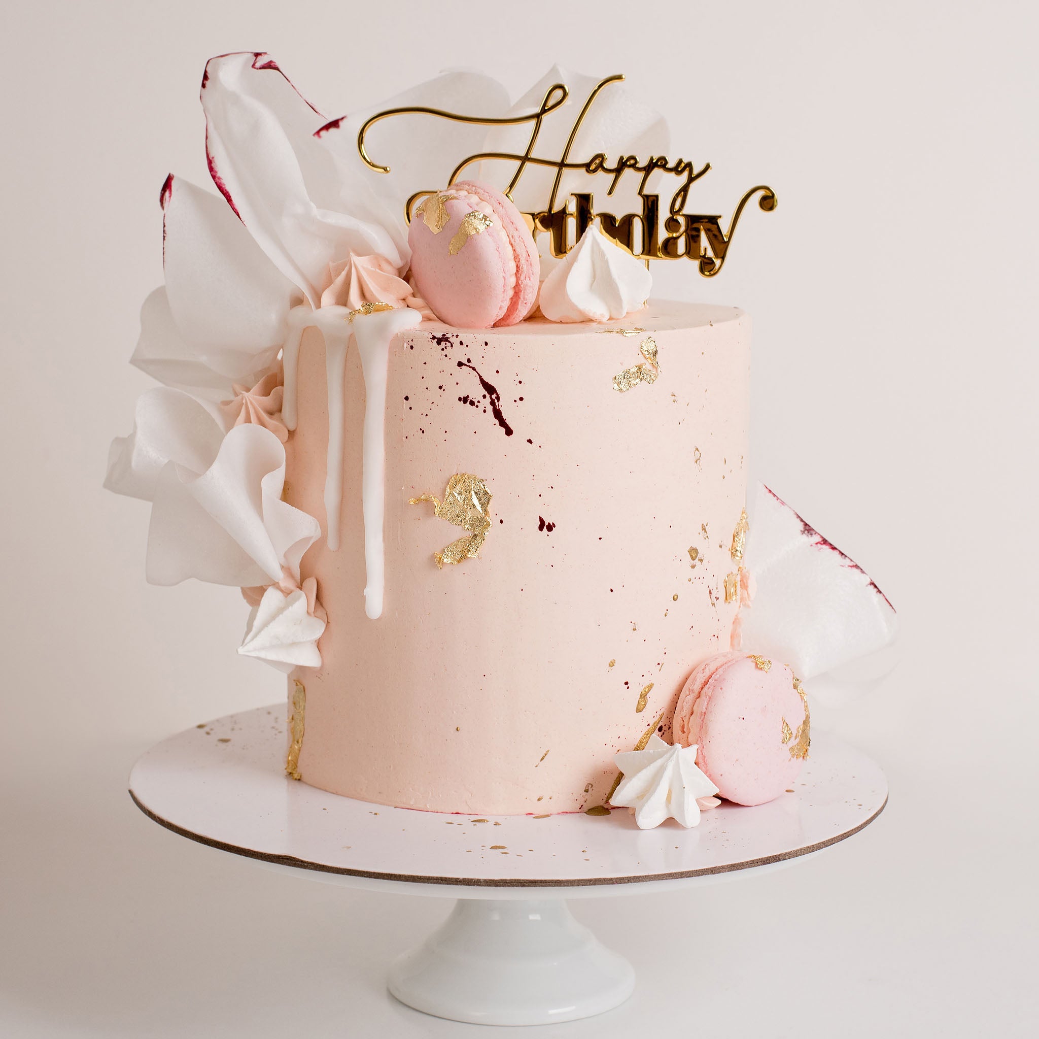 Pink Decorated Cake