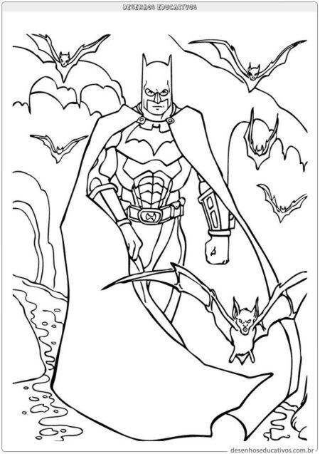 desenho-para-colorir-batman