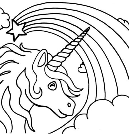 desenho-para-colorir-unicornio