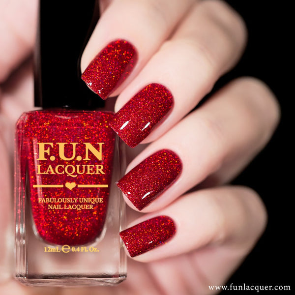 Red nail polish