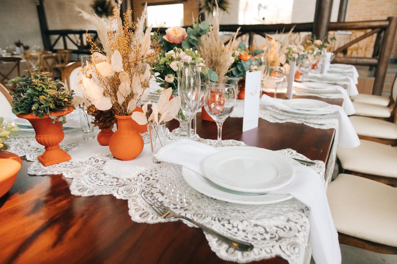 Modelos de Ideias Enfeites De Mesa Casamento