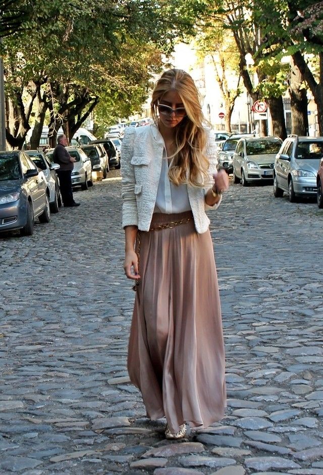 Fashion Look with long skirts