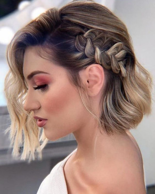 Penteado De Noiva Cabelo Curto