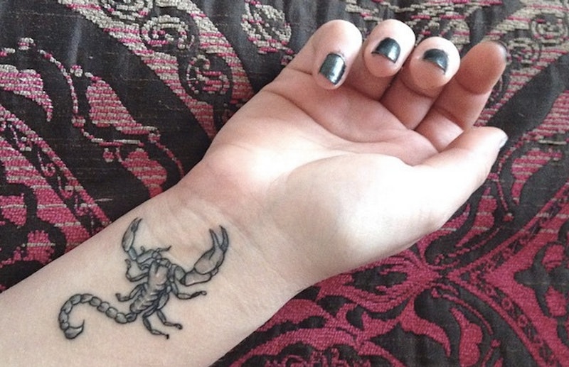 scorpio tattoo