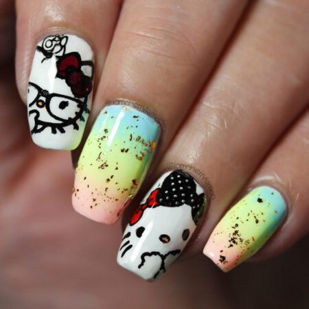 unhas-decoradas-hello-kitty