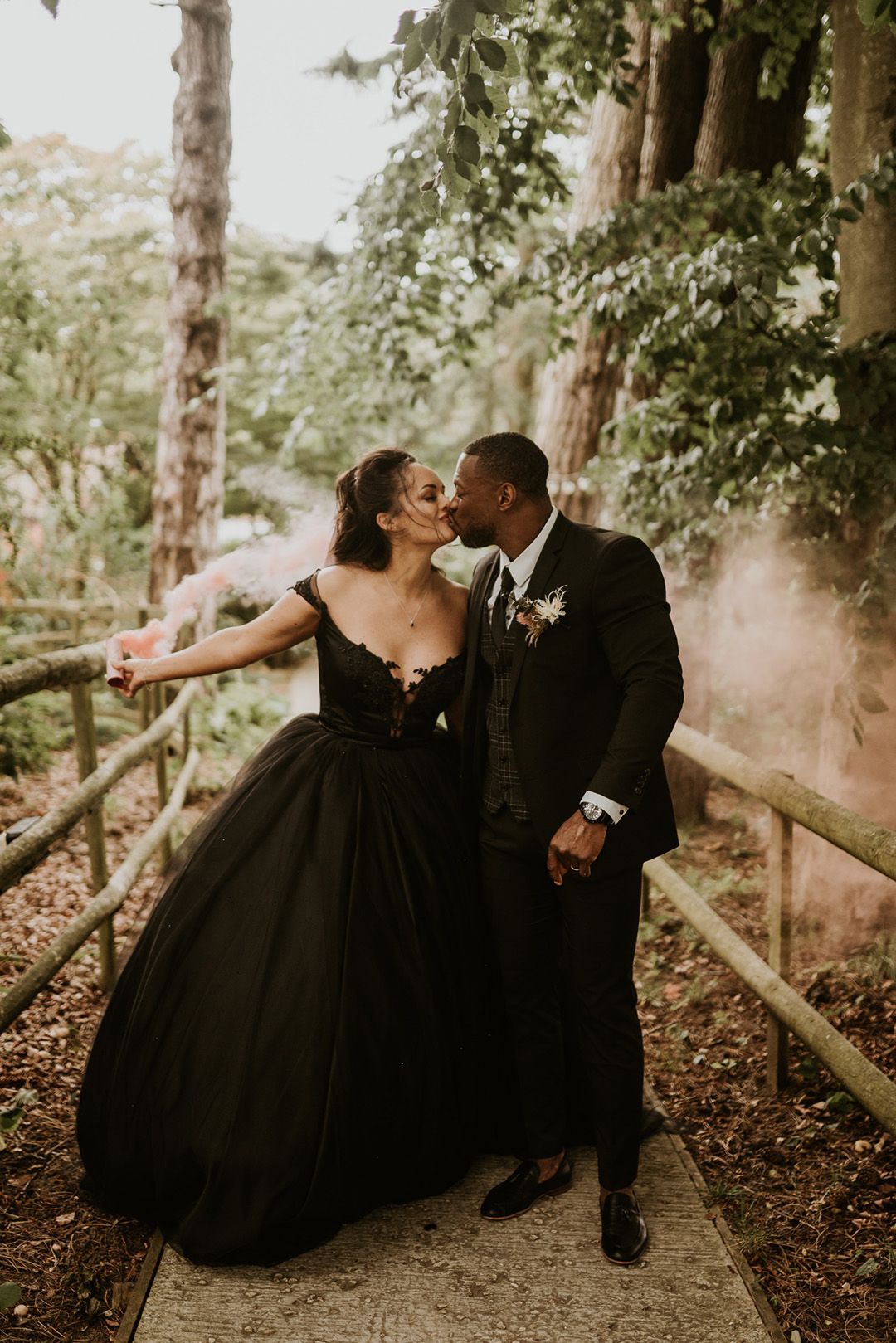 Black Wedding Dress