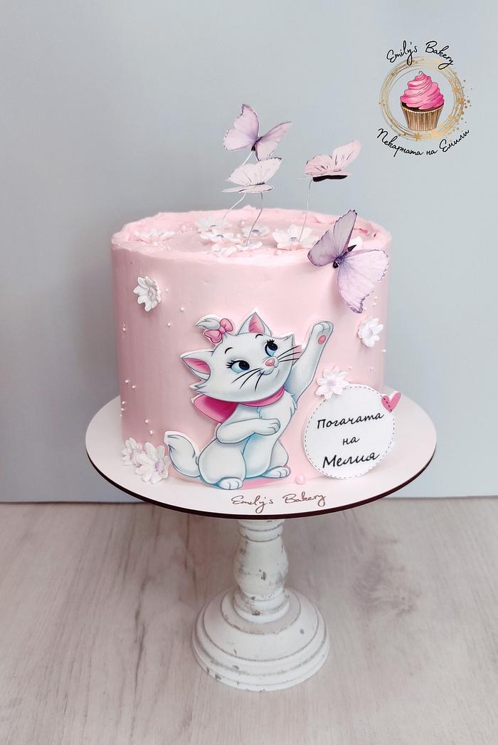 Cake Decorated Kitten Marie