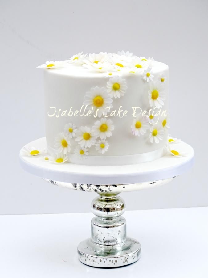 Decorated Cake Daisies