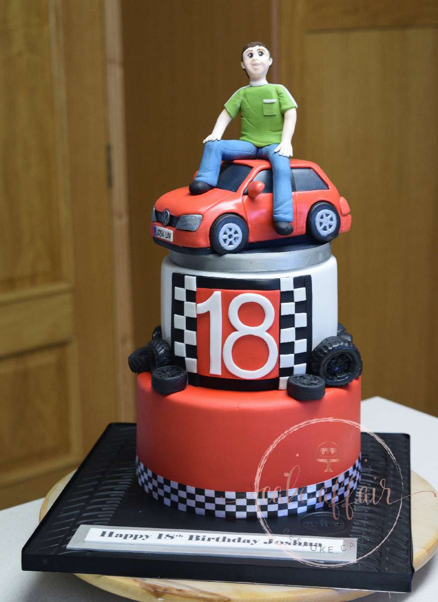 Volkswagen Decorated Cake