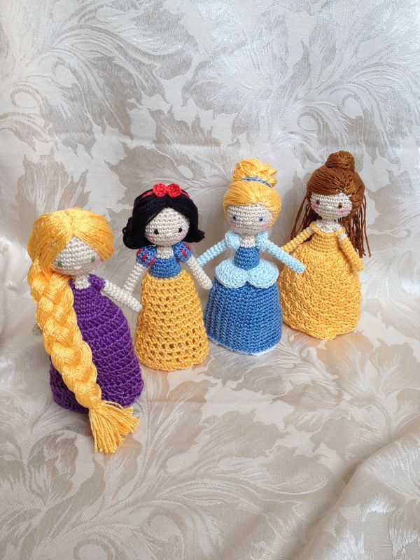 Modelos de Bonecas De Amigurumi Princesas