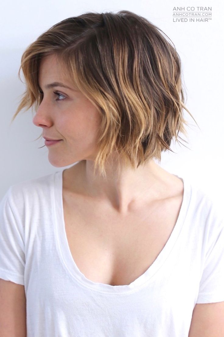 Short Chopped Hair