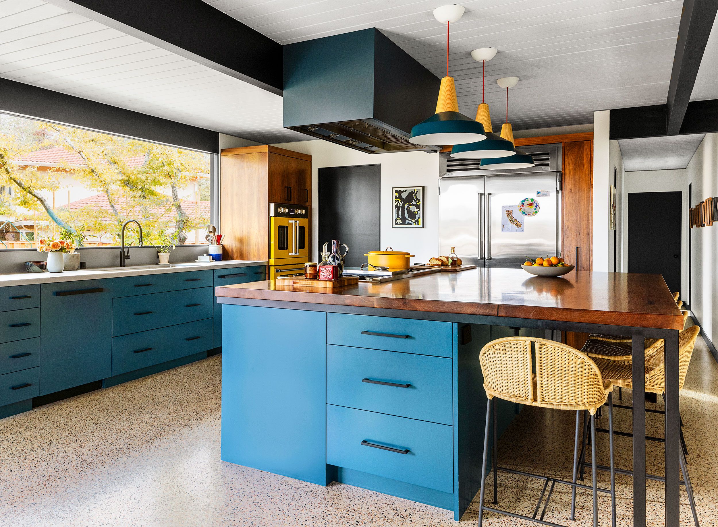 Blue Kitchen Decoration