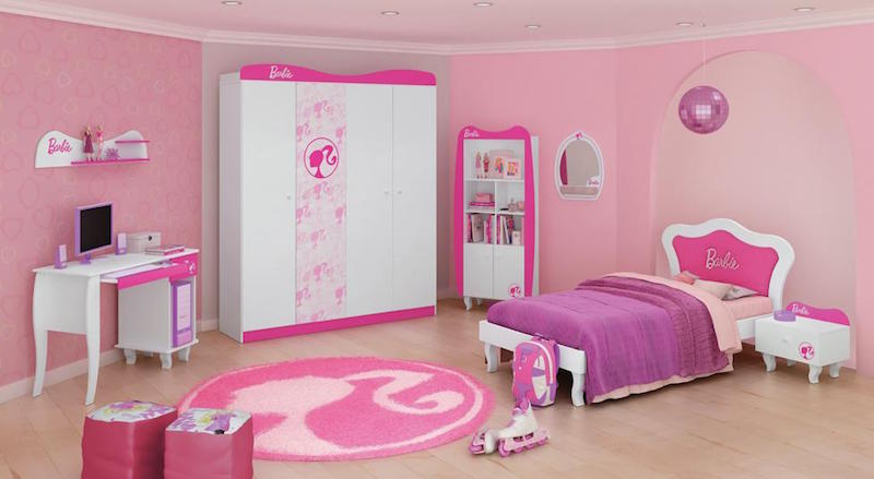 Decoração de Quarto da Barbie