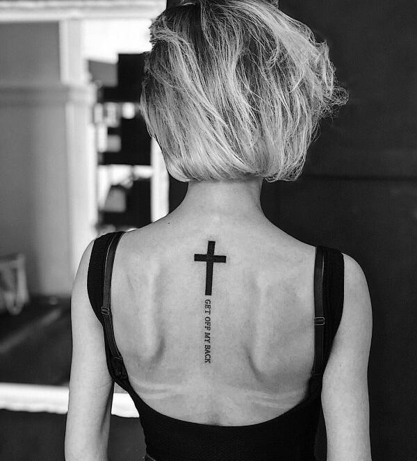 cross tattoo