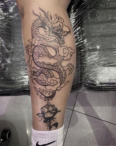 dragon tattoo