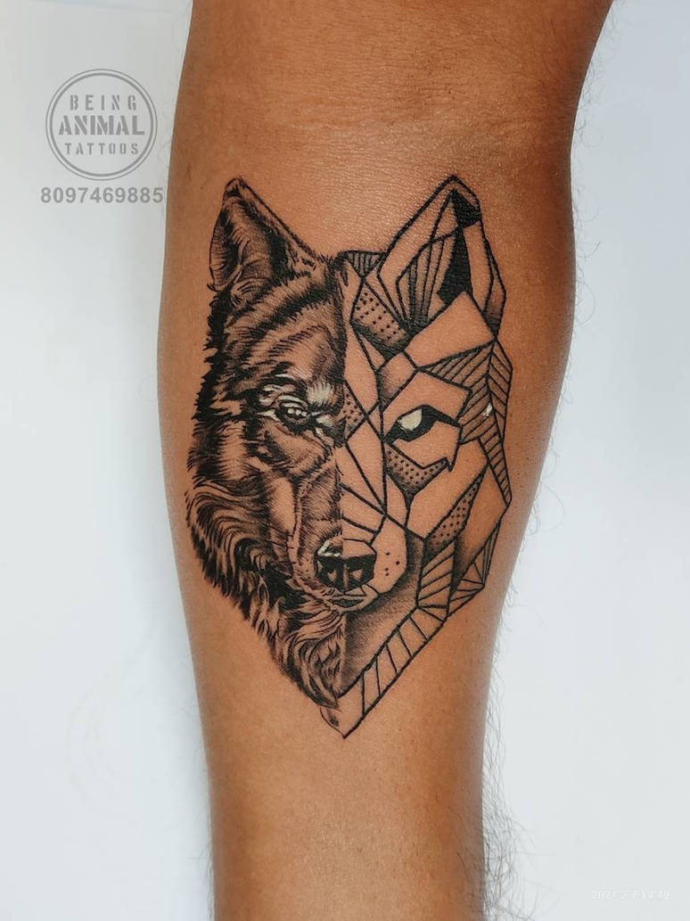 wolf tattoo