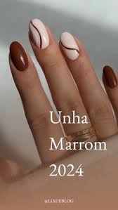 unhas-decoradas-marrom