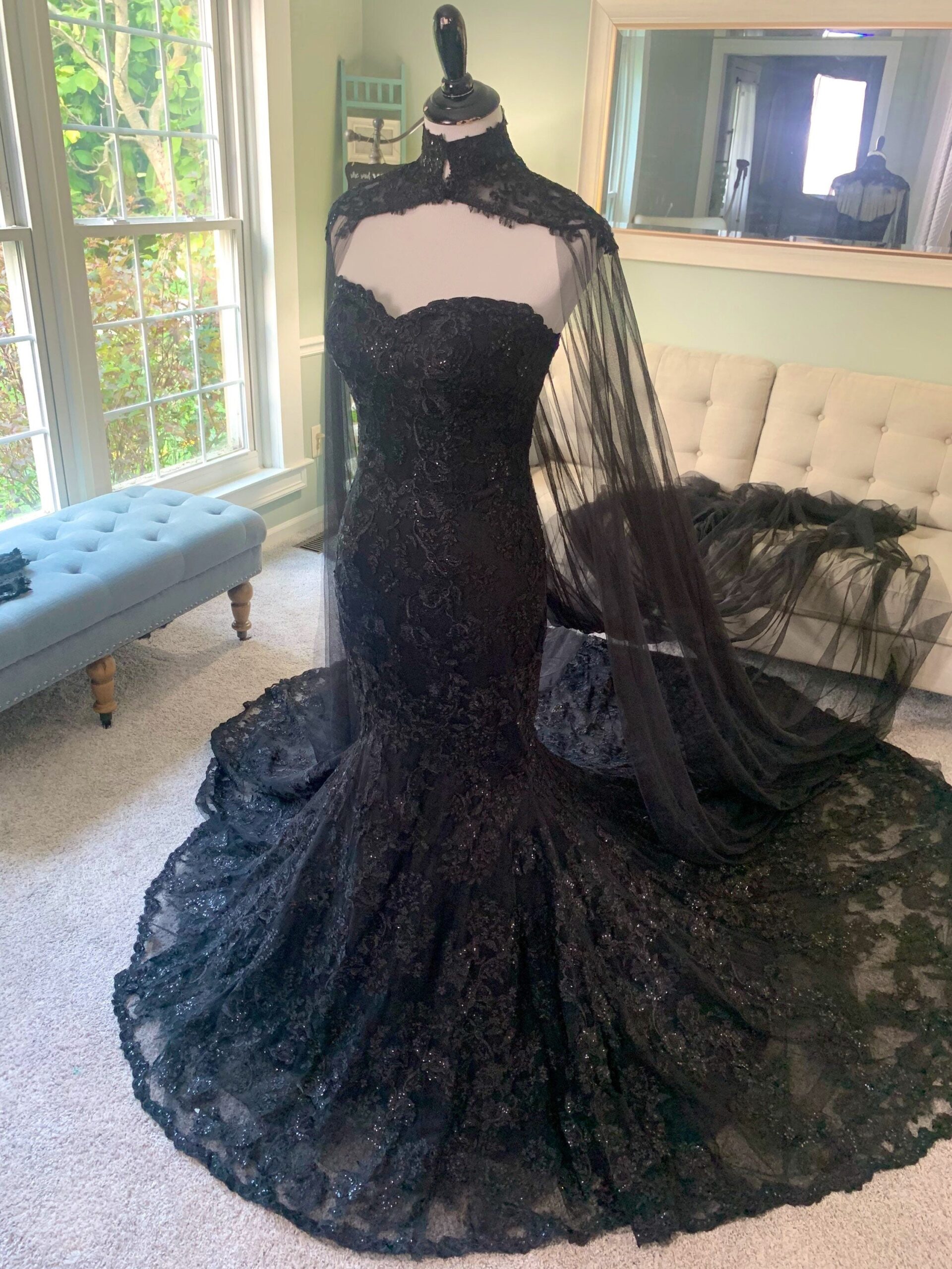 Black Wedding Dress