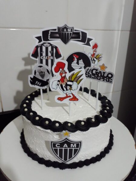 Bolo Decorado Atletico Mineiro