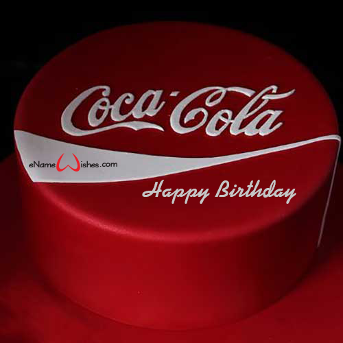 Coca Cola decorated cake