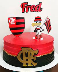 Bolo Decorado Flamengo