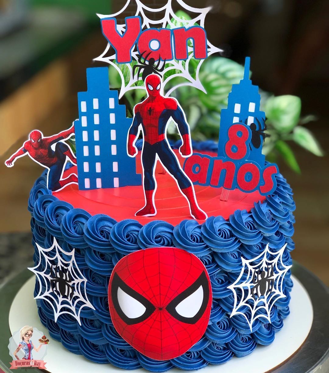 Bolo Decorado Homem Aranha