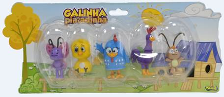 Brinquedos da Galinha Pintadinha