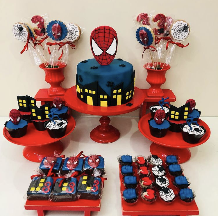 Decoracao Do Homem Aranha Simples