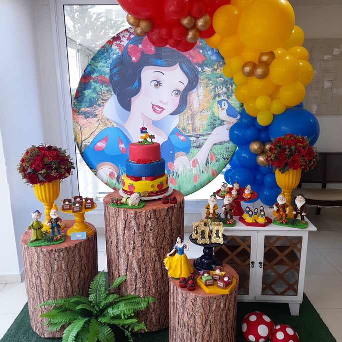 decoracao-festa-branca-de-neve