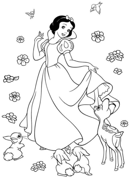 desenho-para-colorir-branca-de-neve