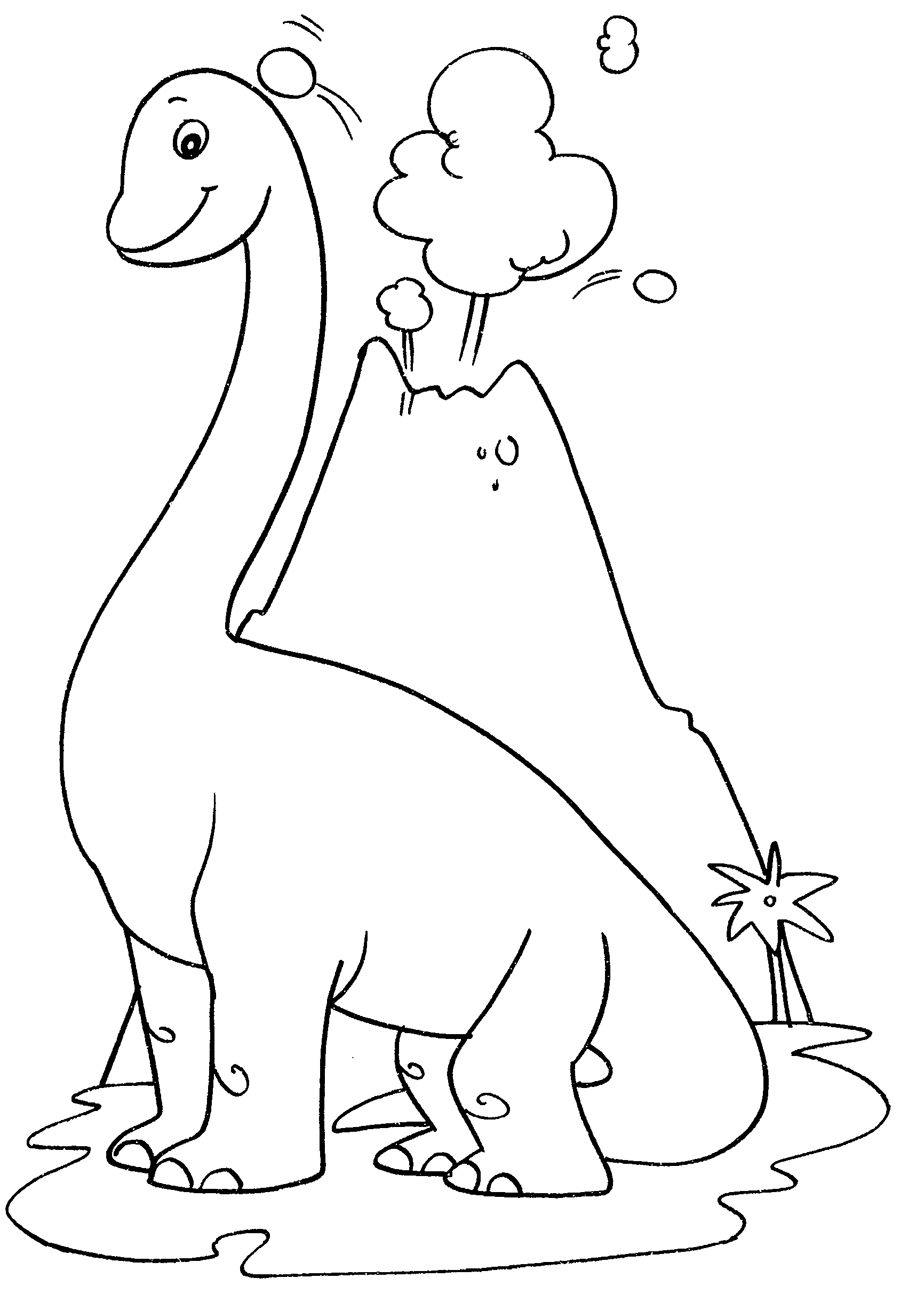 desenho-para-colorir-dinossauro