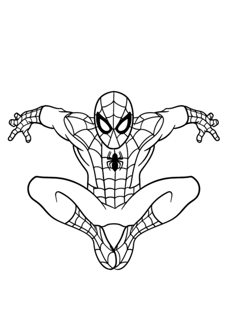 desenho-para-colorir-do-homem-aranha