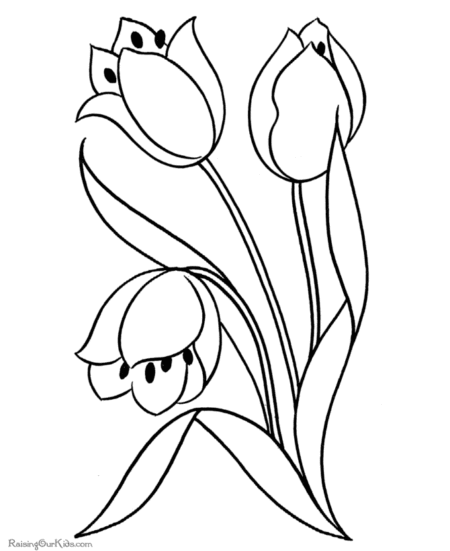 desenho-para-colorir-flores