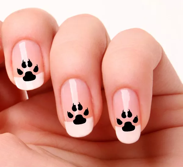 Nail Decoration PET Paw