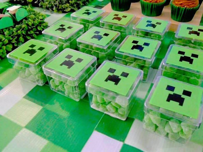 Lembrancinha Minecraft