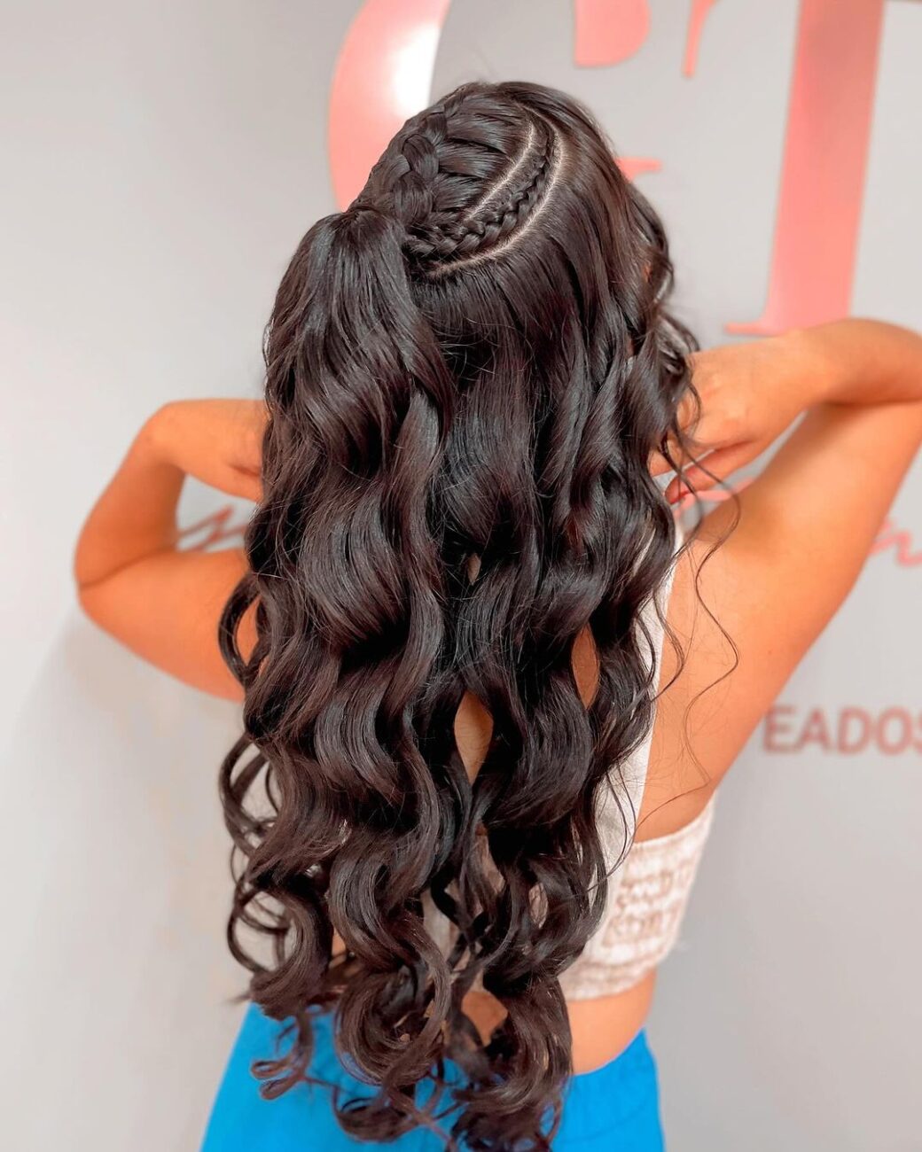 Penteado Cabelo Solto