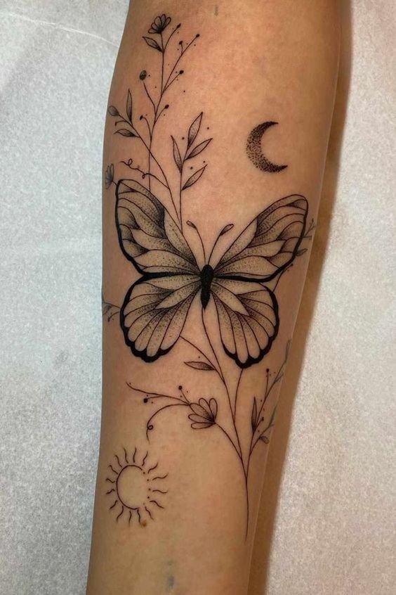 Tatuagem De Borboleta