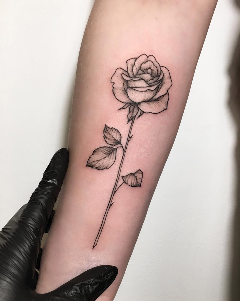 Tatuagem De Rosa