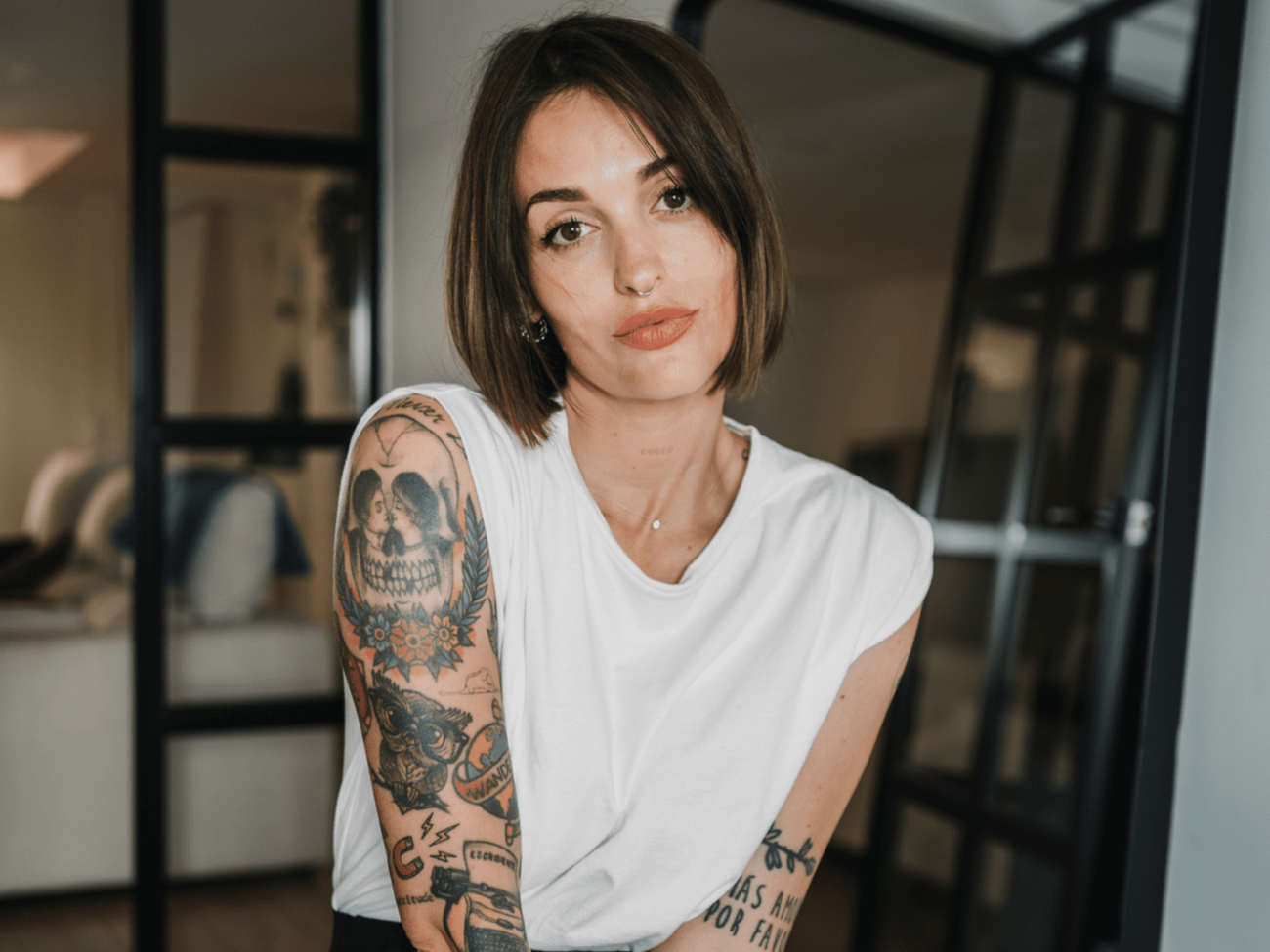 Full Arm Sleeve Tattoo for Women