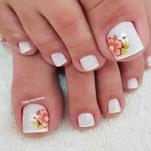 unhas-decoradas-do-pe-com-flores